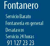 Logo Fontanero barrio Salamanca los mas baratos
